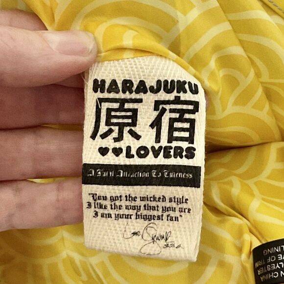 Rare HARAJUKU LOVERS Large Tokyo  Tote Bag In  Snowbunny Pattern 2009 NWT - Picture 11 of 11